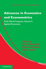 Title: Advances in Economics and Econometrics: Volume 2, Applied Economics: Tenth World Congress, Author: Daron Acemoglu