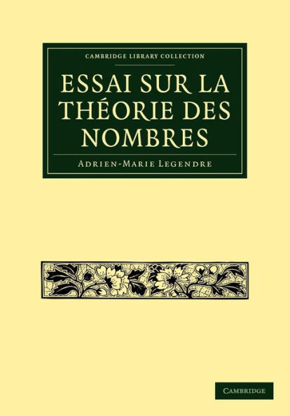 Essai sur la Théorie des Nombres / Edition 2