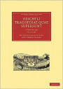 Aeschyli Tragoediae Quae Supersunt 4 Volume Paperback Set