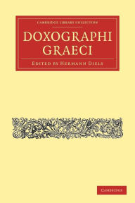 Title: Doxographi Graeci, Author: Hermann Diels