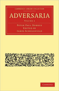 Title: Adversaria, Author: Peter Paul Dobree