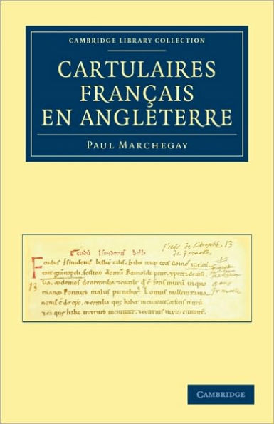 Cartulaires Français en Angleterre