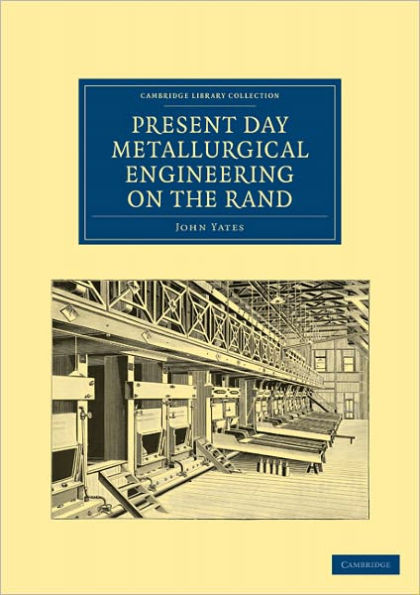 Present Day Metallurgical Engineering on the Rand
