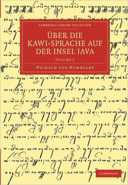 Über die Kawi-sprache auf der Insel Java