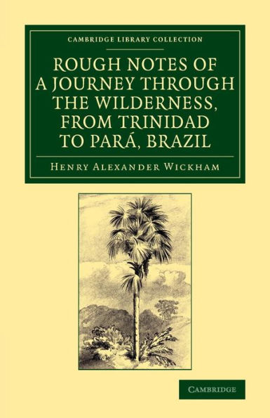 Rough Notes of a Journey through the Wilderness, from Trinidad to Pará, Brazil: By Way of the Great Cataracts of the Orinoco, Atabapo, and Rio Negro