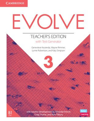 Evolve Level Teacher's Edition with Test Generator