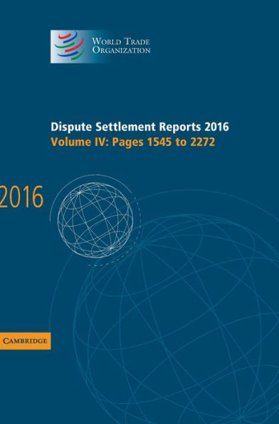 Dispute Settlement Reports 2016: Volume 4, Pages 1545 to 2272