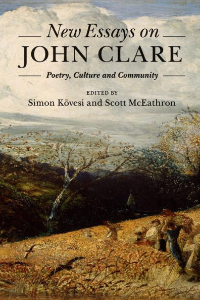 New Essays on John Clare: Poetry, Culture and Community