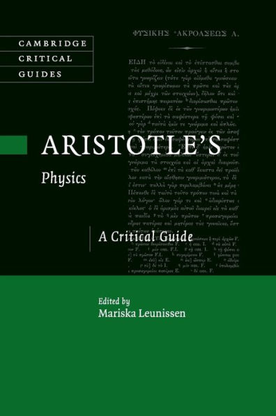 Aristotle's Physics: A Critical Guide