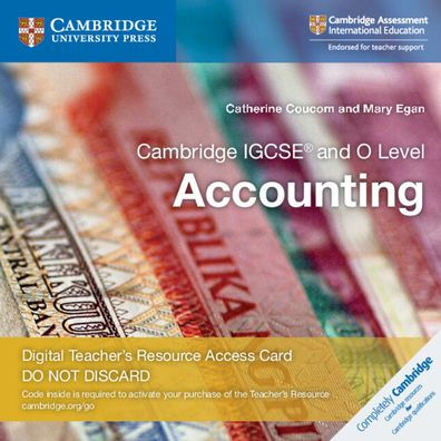 Cambridge IGCSE® and O Level Accounting Digital Teacher's Resource Access Card 2 Ed / Edition 2