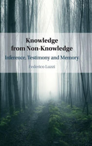 Title: Knowledge from Non-Knowledge: Inference, Testimony and Memory, Author: Federico Luzzi