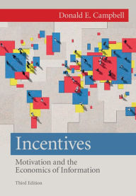 Title: Incentives: Motivation and the Economics of Information, Author: Donald E. Campbell