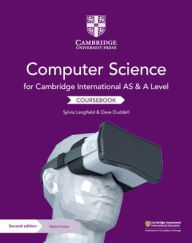 Title: Cambridge International AS and A Level Computer Science Coursebook with Digital Access (2 Years) / Edition 2, Author: Sylvia Langfield