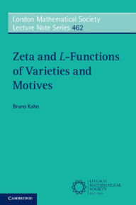 Title: Zeta and L-Functions of Varieties and Motives, Author: Bruno Kahn