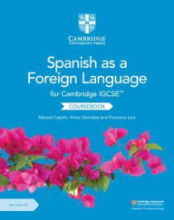 Title: Cambridge IGCSET Spanish as a Foreign Language Coursebook with Audio CD, Author: Manuel Capelo