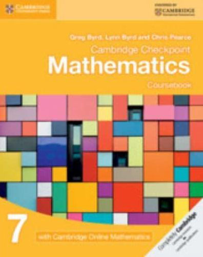 Cambridge Checkpoint Mathematics Coursebook 7 with Cambridge Online Mathematics (1 Year)