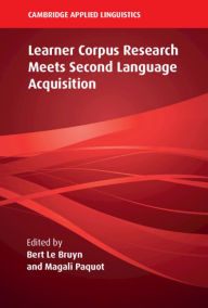 Title: Learner Corpus Research Meets Second Language Acquisition, Author: Bert Le Bruyn