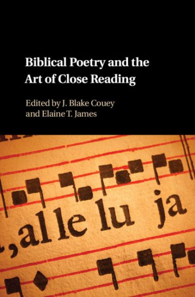 Biblical Poetry and the Art of Close Reading