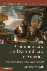 Free audio book with text download Common Law and Natural Law in America: From the Puritans to the Legal Realists in English