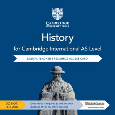 Cambridge International AS Level History Cambridge Elevate Teacher's Resource Access Card