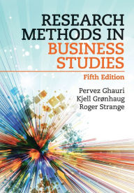 Title: Research Methods in Business Studies / Edition 5, Author: Pervez Ghauri