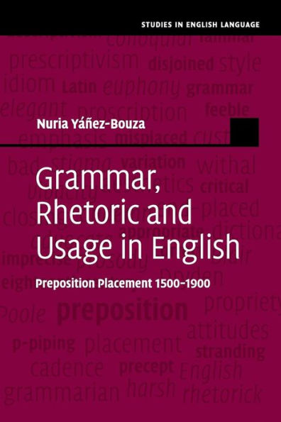 Grammar, Rhetoric and Usage English: Preposition Placement 1500-1900