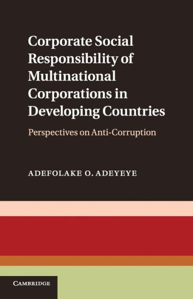 Corporate Social Responsibility of Multinational Corporations Developing Countries: Perspectives on Anti-Corruption