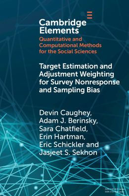 Target Estimation and Adjustment Weighting for Survey Nonresponse and Sampling Bias