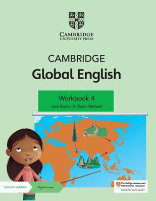 Cambridge Global English Workbook 4 with Digital Access (1 Year): for Cambridge Primary English as a Second Language