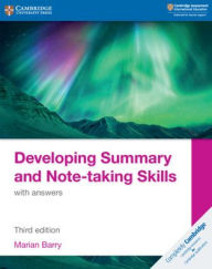 Title: Developing Summary and Note-taking Skills with answers, Author: Marian Barry