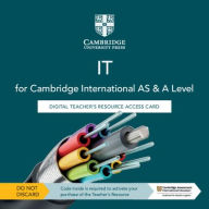 Title: Cambridge International AS & A Level IT Digital Teacher's Resource Access Card, Author: Victoria Ellis