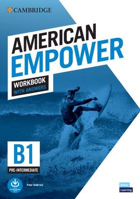 American Empower Pre-intermediate/B1 Workbook with Answers