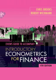 Title: EViews Guide for Introductory Econometrics for Finance, Author: Chris Brooks