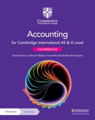 Title: Cambridge International AS & A Level Accounting Coursebook with Digital Access (2 Years), Author: David Hopkins