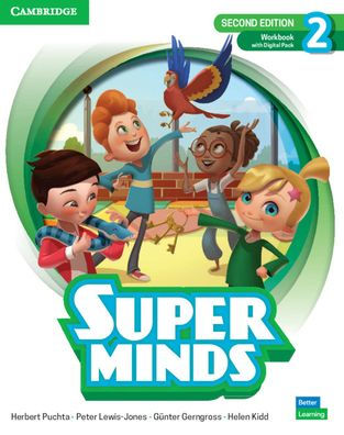 Super Minds Level 2 Workbook with Digital Pack British English