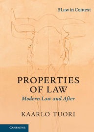 Title: Properties of Law: Modern Law and After, Author: Kaarlo Tuori