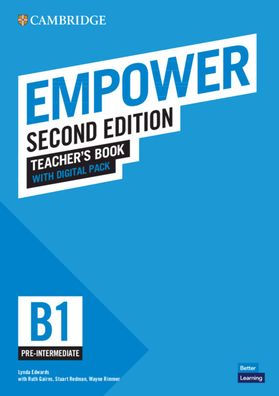 Empower Pre-intermediate/B1 Teacher's Book with Digital Pack