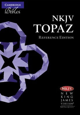 NKJV Topaz Reference Edition, Brown Calfsplit Leather, NK674:XRL