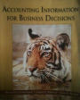 Accounting Information for Business Decisions / Edition 3