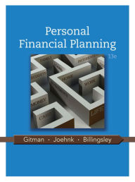 Title: Personal Financial Planning / Edition 13, Author: Lawrence J. Gitman