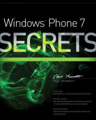 Title: Windows Phone 7 Secrets, Author: Paul Thurrott