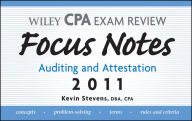 Title: Wiley CPA Examination Review Focus Notes: Auditing and Attestation 2011, Author: Kevin Stevens