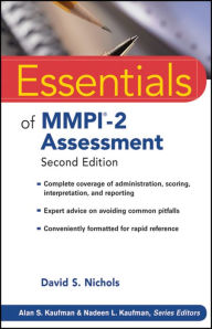 Title: Essentials of MMPI-2 Assessment, Author: David S. Nichols