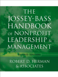 Title: The Jossey-Bass Handbook of Nonprofit Leadership and Management, Author: Robert D. Herman & Associates