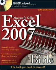 Title: Excel 2007 Bible, Author: John Walkenbach
