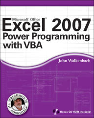 Title: Excel 2007 Power Programming with VBA, Author: John Walkenbach