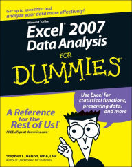 Title: Excel 2007 Data Analysis For Dummies, Author: Stephen L. Nelson