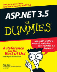 Title: ASP.NET 3.5 For Dummies, Author: Ken Cox