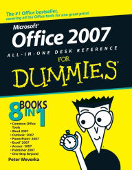 Title: Office 2007 All-in-One Desk Reference For Dummies, Author: Peter Weverka
