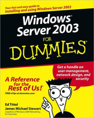 Title: Windows Server 2003 For Dummies, Author: Ed Tittel